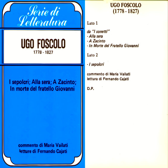 Ugo Foscolo