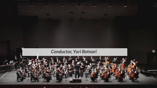 Yuri Botnari Conducting MPO, Tchaikovsky, March Slave