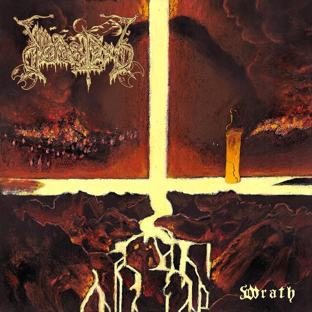 Cover art for album Wrath by Dødsferd