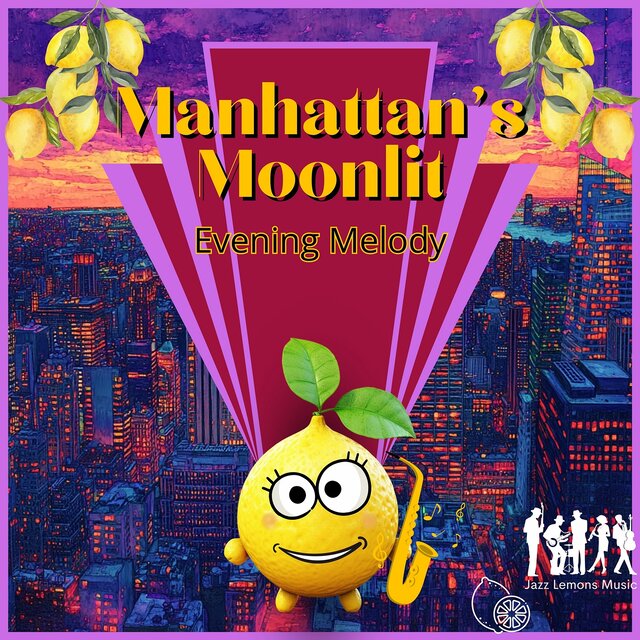 Manhattan's Moonlit Evening Melody