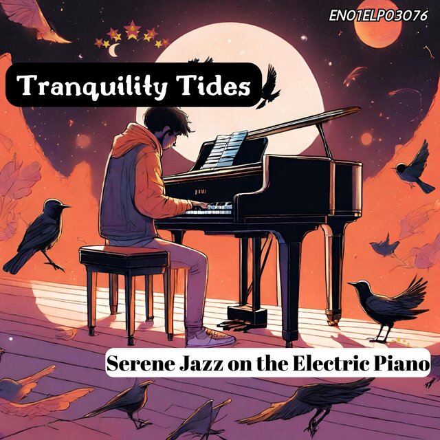 Tranquility Tides: Serene Jazz on the Electric Piano