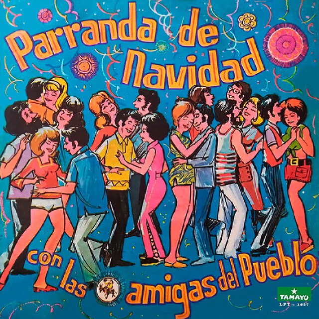 Parranda en navidad con las amigas del pueblo