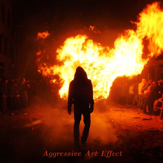 Aggressive Art Effect