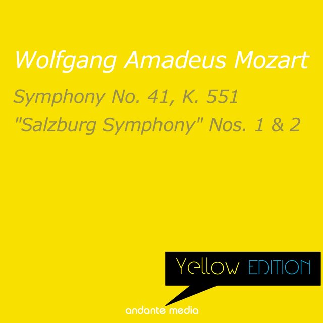 Yellow Edition - Mozart: Symphony No. 41, K. 551 & 