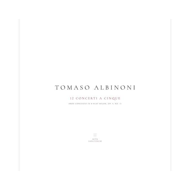 12 Concerti a cinque: Oboe Concerto in B-Flat Major, Op. 9, No. 11