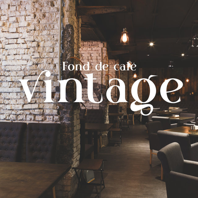 Fond de café vintage