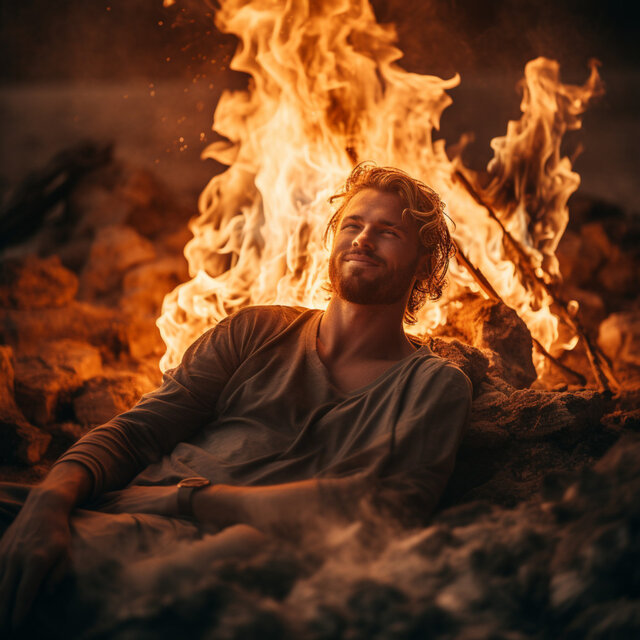 Relaxation Flames: Warm Fire Melody