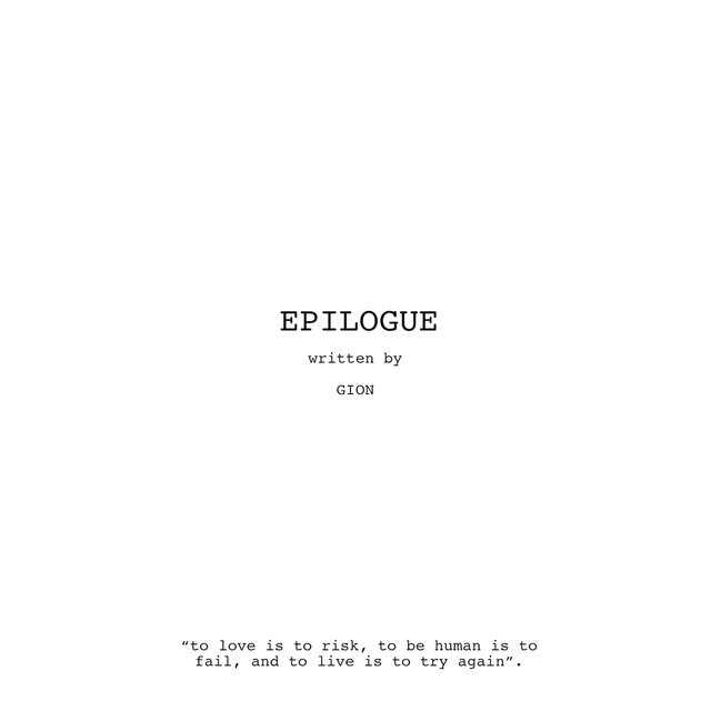 A Lifetime Ago (Epilogue)
