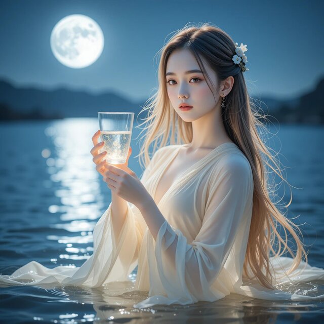 月光を呑む者の歌 (The Song of the One Who Drinks Moonlight)