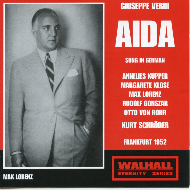 Cover art for album Verdi: Aïda (Sung in German) [Recorded 1952] by Kurt Schröder