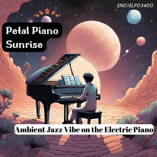 Petal Piano Sunrise: Ambient Jazz Vibe on the Electric Piano