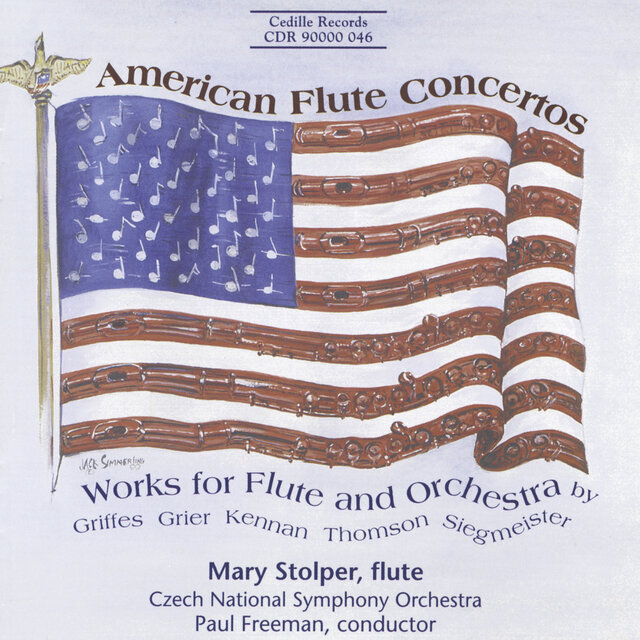 American Works for Flute And Orchestra