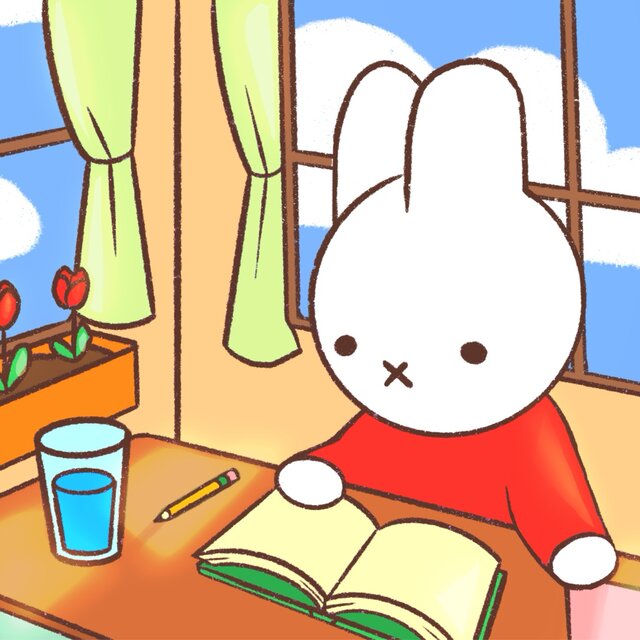 study with miffy