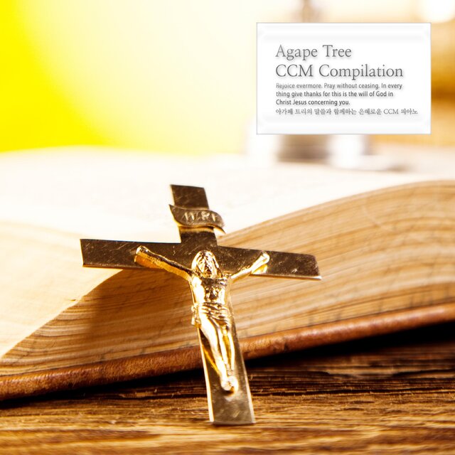 Graceful CCM Piano with the words of Agape Tre