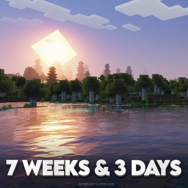 7 Weeks & 3 Days (Minecraft Note Block)