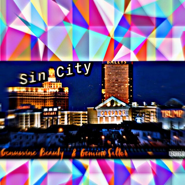 Cover art for album Sin City (feat. Gemini Salter) by Genuwine Beauty, Gemini Salter