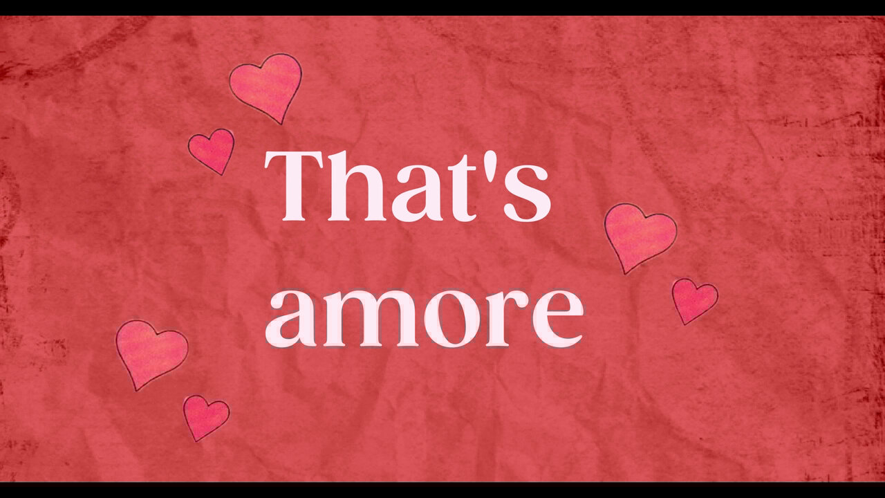 That's Amore
