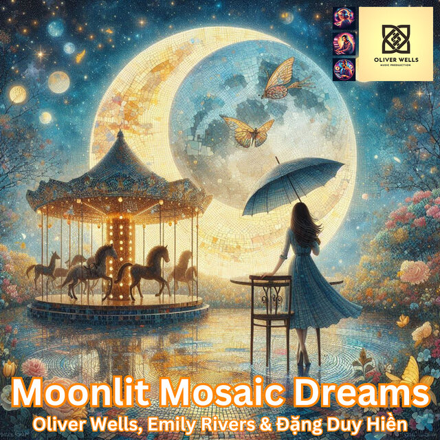 Moonlit Mosaic Dreams