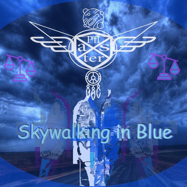 Skywalking In Blue