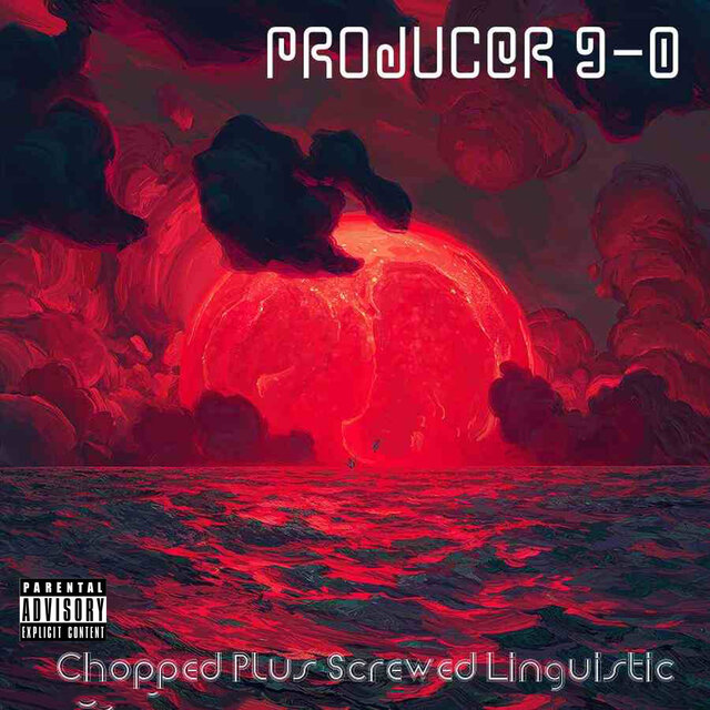 Cover art for album Chopped Plus Screwed Linguistic by Producer 9-0