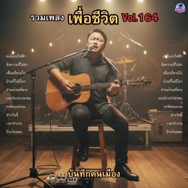 รวมเพลงเพื่อชีวิต Vol.164 บันทึกคนเมือง 10 บทเพลงความเหงา...ในเมืองใหญ่