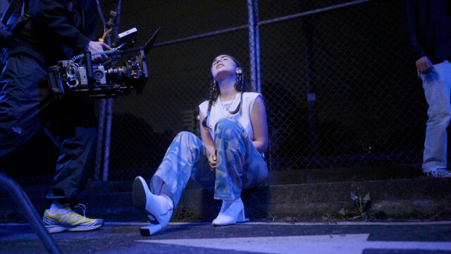 Luz Azul (Behind the Scenes)