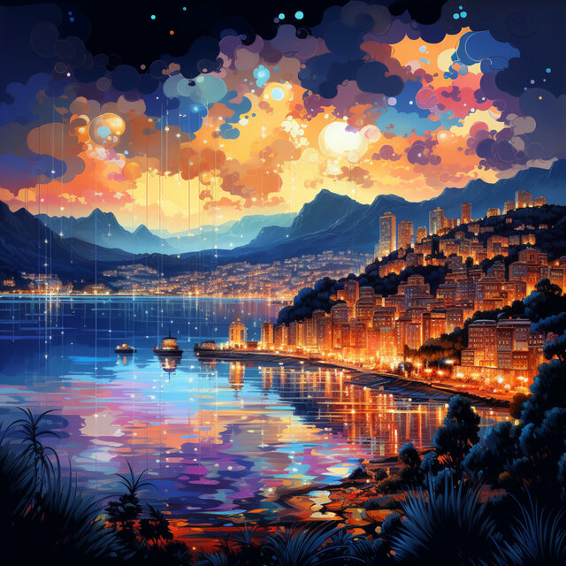 Lights in the Bay