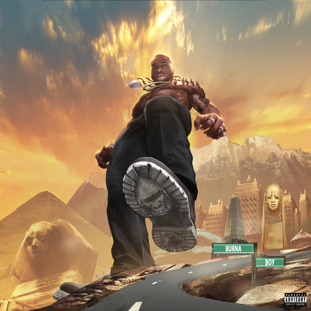 Cover art for album Twice As Tall by Burna Boy