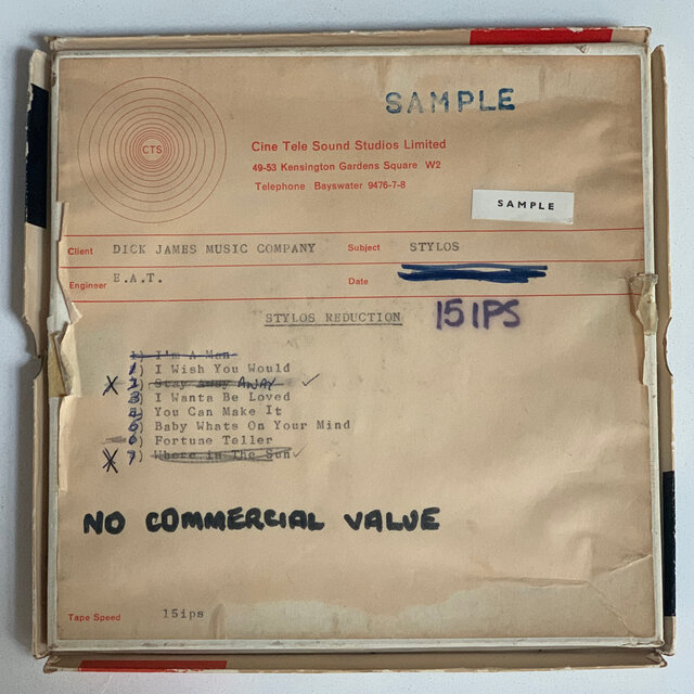 No Commercial Value!