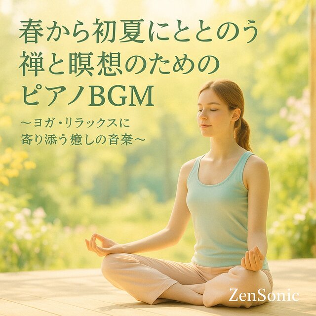 Piano BGM for Zen and Meditation from Spring to Early Summer - Healing music perfect for yoga and relaxation