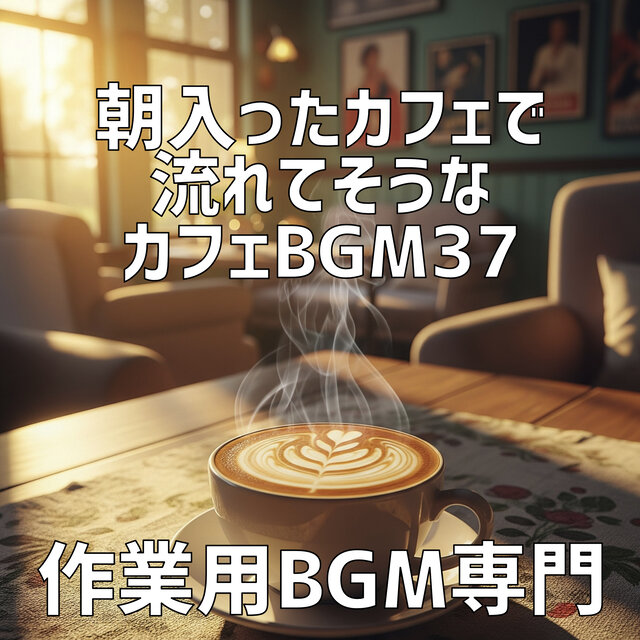 朝入ったカフェで流れてそうなカフェBgm 37