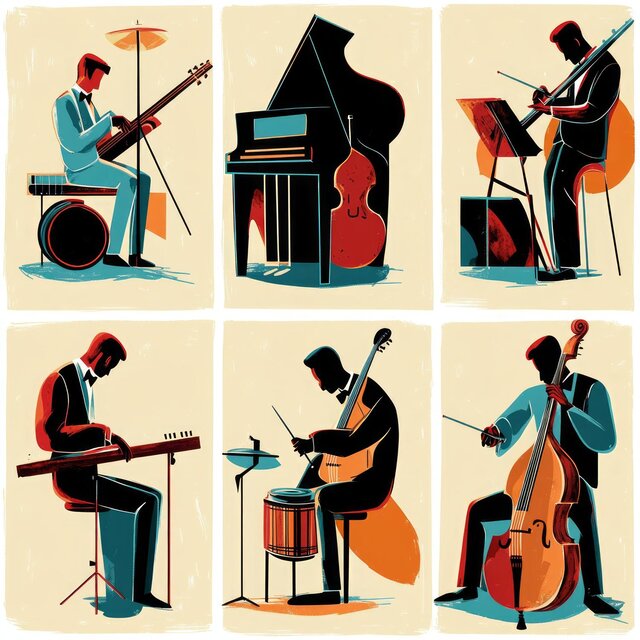 Jazz Insieme Sul Sentiero Comune