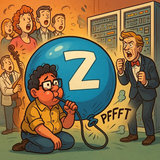 Es war einmal … Z – der unersättliche Speicher