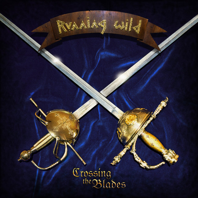 Cover art for album Crossing the Blades by Running Wild
