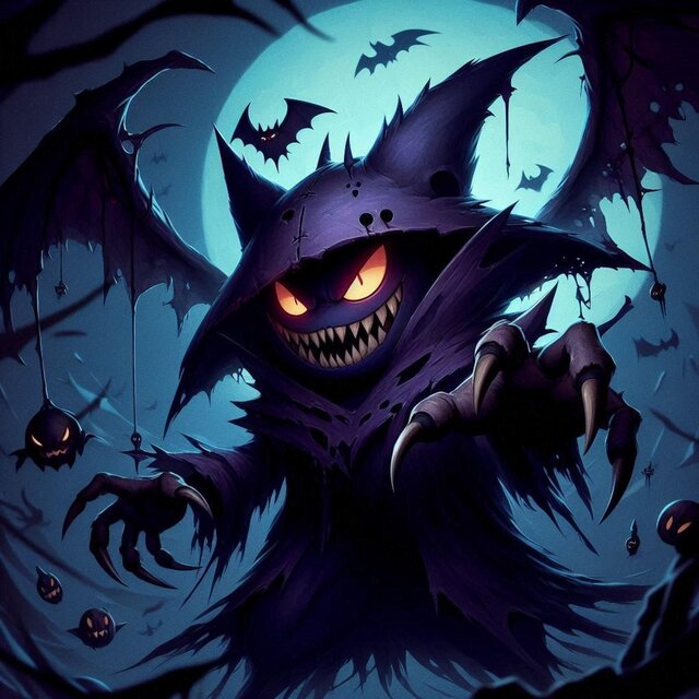 Shadow Grin (Inspired By The Pokemon Gengar)