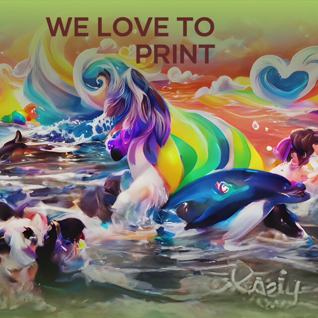 We Love To Print