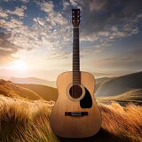 Guitar Among the Trees