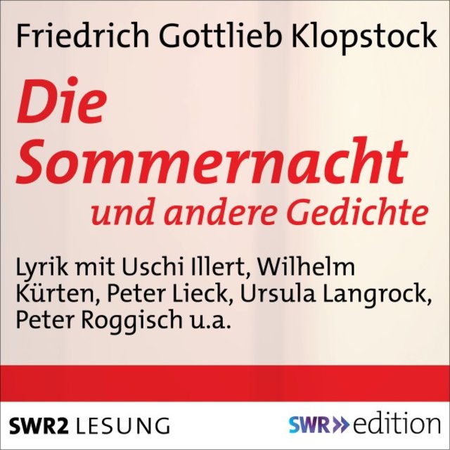 Die Sommernacht (Und andere Gedichte)