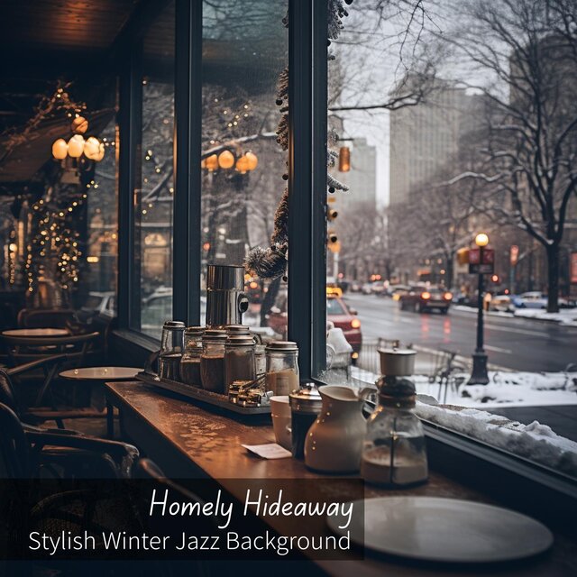 Stylish Winter Jazz Background