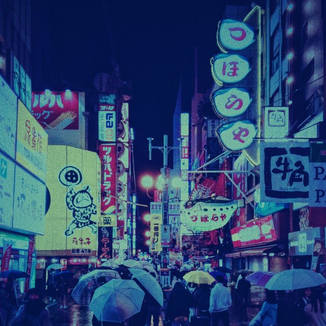 Rainy Dotonbori