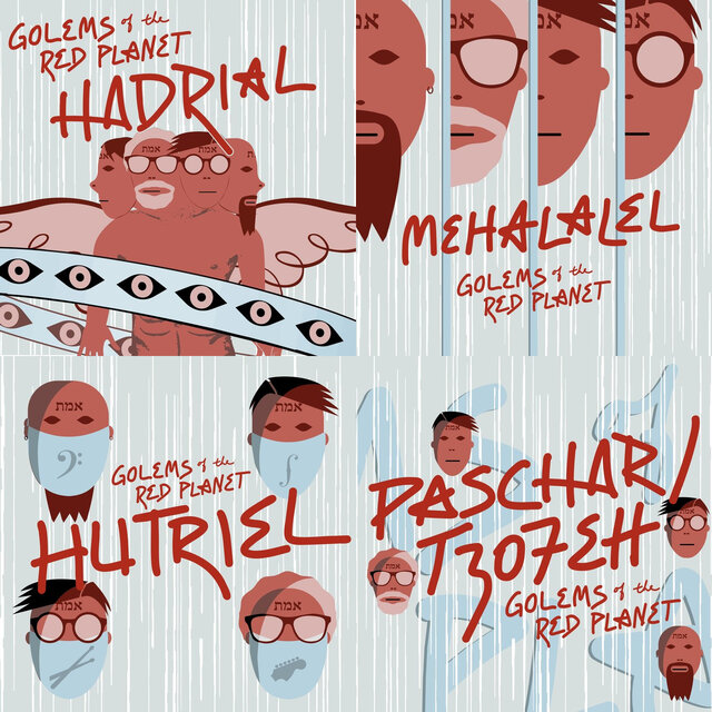 Cover art for album GOLEMS OF THE RED PLANET by User