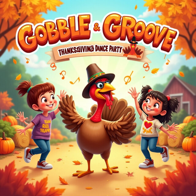 Gobble & Groove, Thanksgiving Dance Party for Kids