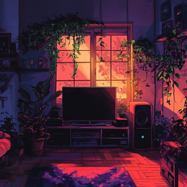 Chill Synth Over Coffee