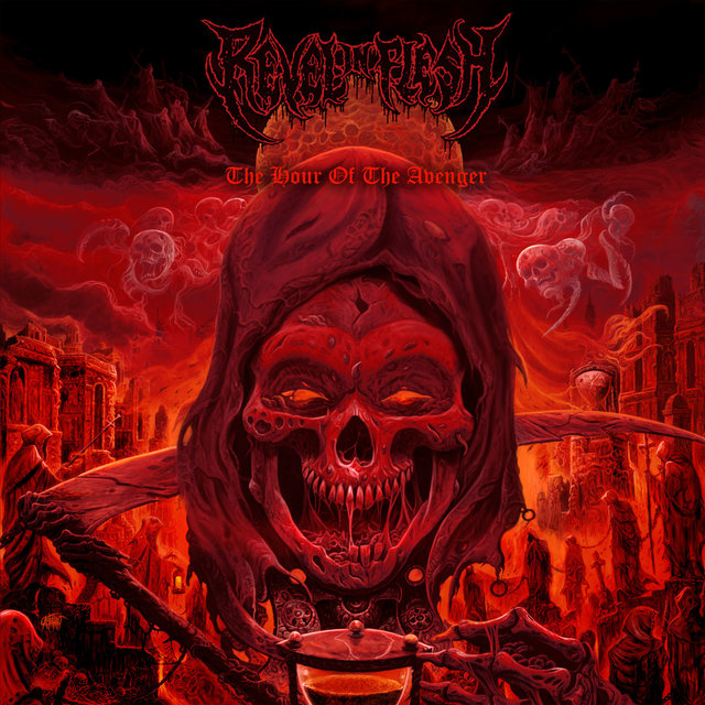 Cover art for album The Hour Of The Avenger by Revel In Flesh