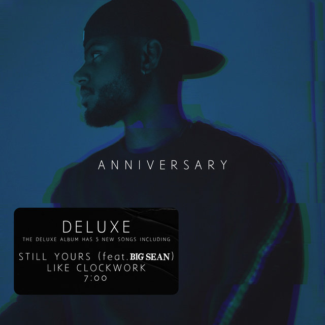 Cover art for album A N N I V E R S A R Y (Deluxe) by Bryson Tiller