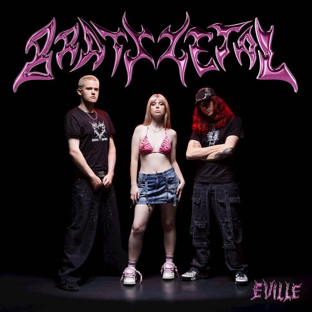 Cover art for album BRAT METAL by Eville