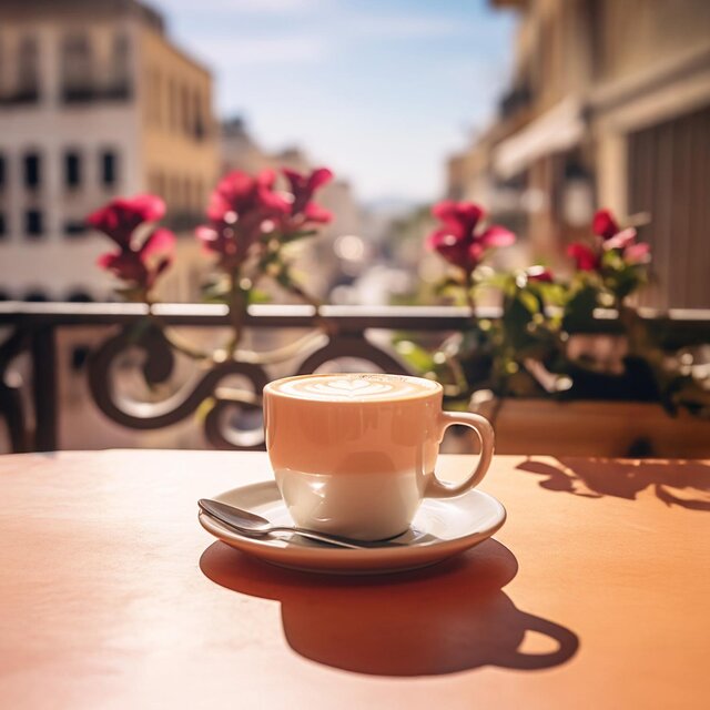 Bonjour Morning Paris Cafe