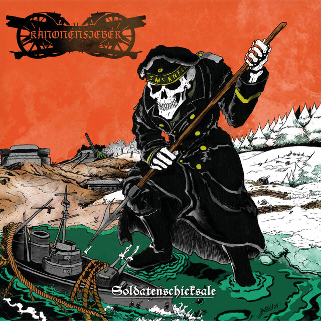 Cover art for album Soldatenschicksale by Kanonenfieber