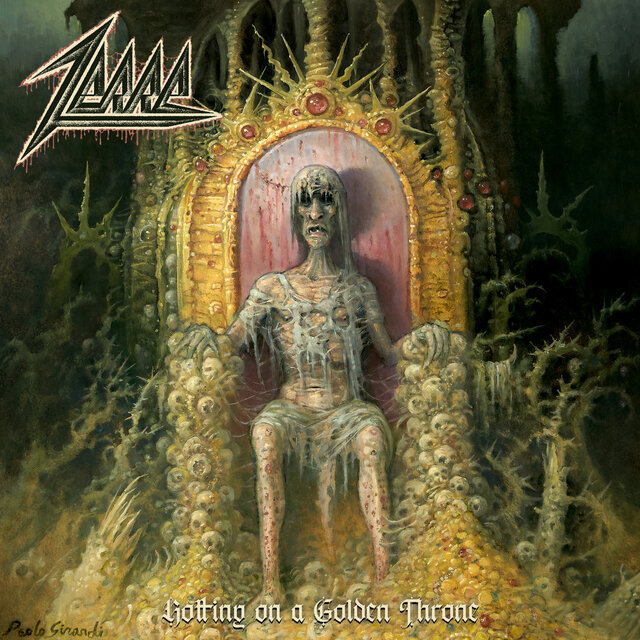 Cover art for album Rotting on a Golden Throne by ZERRE
