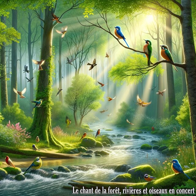 Le chant de la forêt, rivières et oiseaux en concert